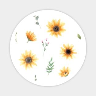 Sunflowers Magnet